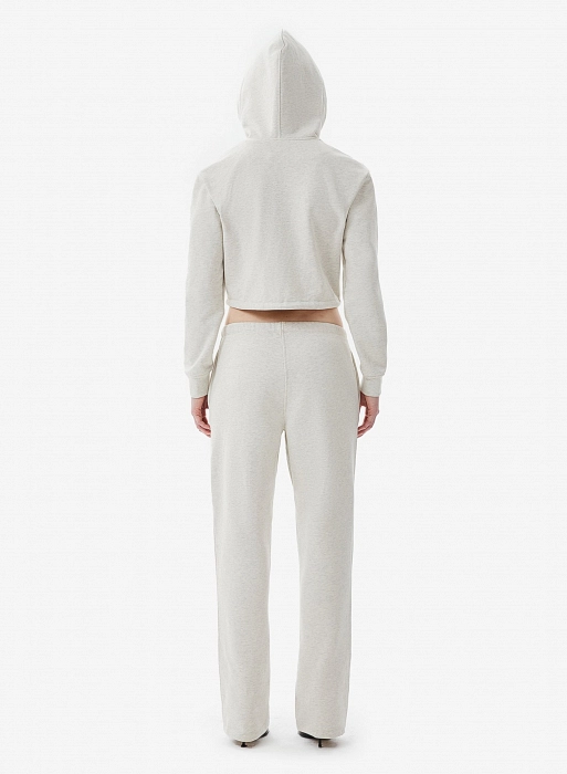 Худи zip crop FABLE ETERNAL (Grey)