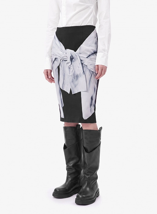 Юбка FABLE SATIN (Black)
