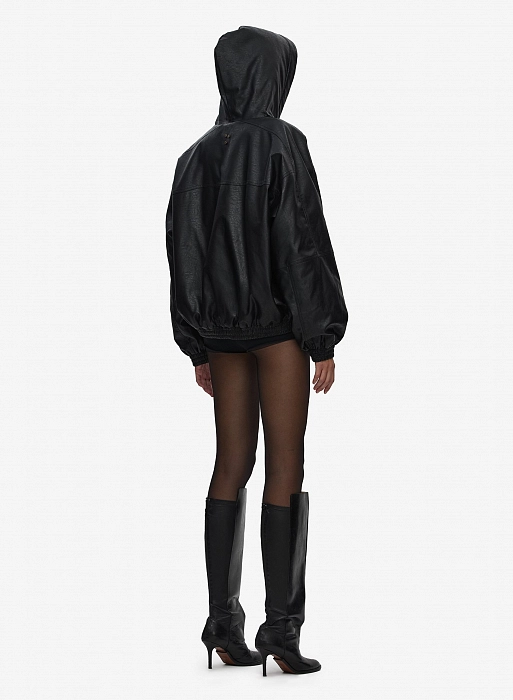 Куртка кожаная FABLE FW2425 (Black)