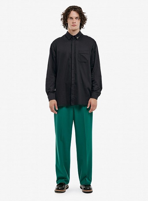 Рубашка FABLE of OFFICE (Black)