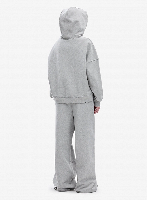 Худи zip FBL x Reva (Grey)