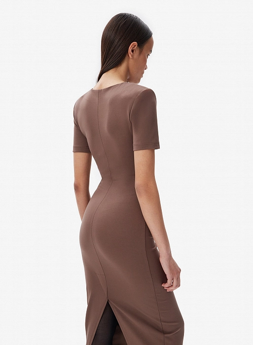 Платье FABLE NOBLE MAXI (Brown)