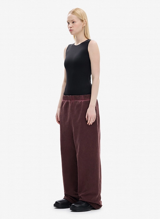 Брюки FABLE FW2425 (Washed Burgundy)