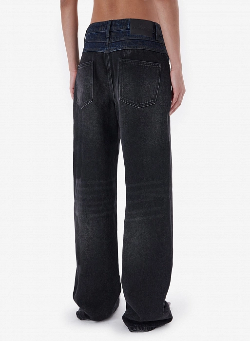 Джинсы FABLE BICOLOR (Black)