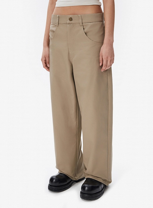 Брюки FABLE CANVAS (Beige)
