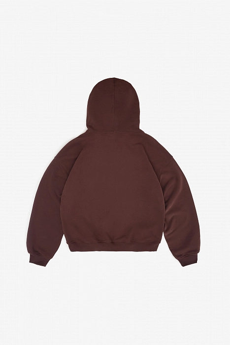 Худи zip FABLE UNIFORM (Reddish Brown)