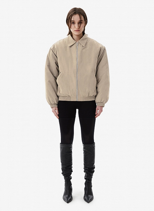 Бомбер FABLE UNIFORM (Beige)