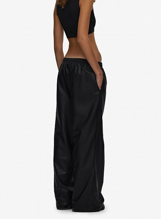 Брюки кожаные FABLE FW2425 (Black)