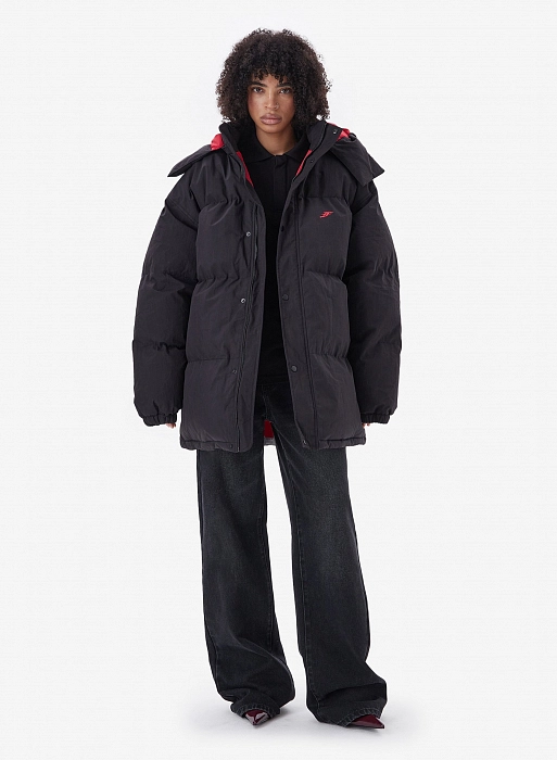 Пуховик FABLE LONG (Black)