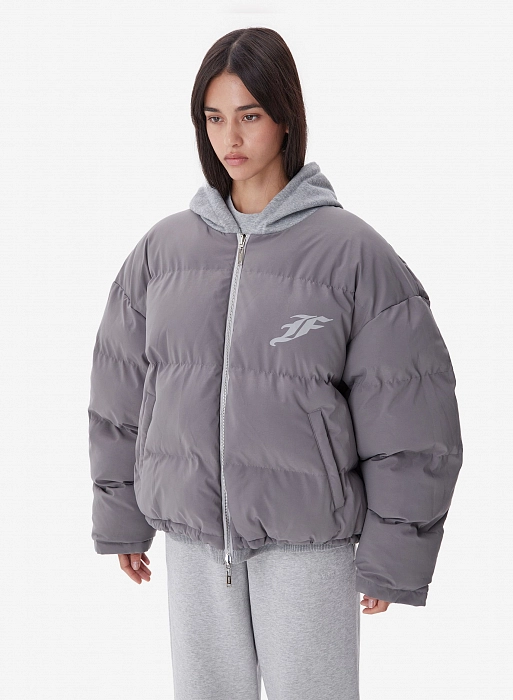 Бомбер FABLE REVERSIBLE (Grey)