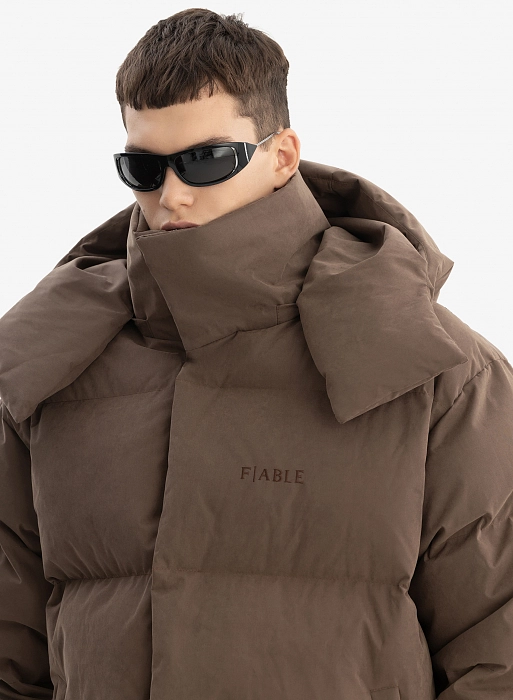 Пуховик FABLE TRACK FW2425 (Brown)