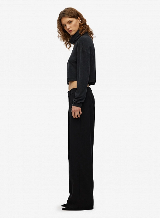 Лонгслив женский FABLE FW2425 (Black)