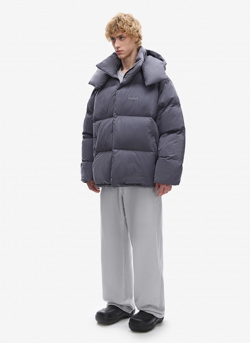 Пуховик FABLE TRACK FW2425 (Graphite)