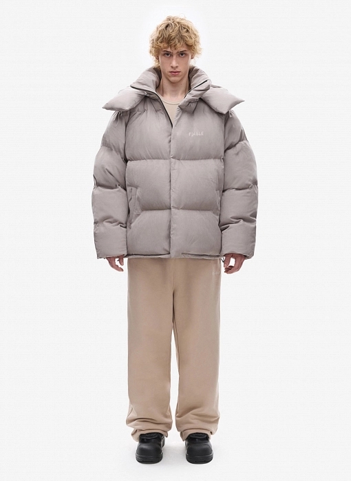 Пуховик FABLE TRACK FW2425 (Beige)