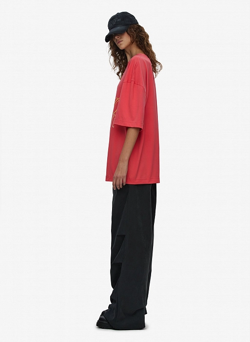 Футболка с принтом  FABLE FW2425 (Red)