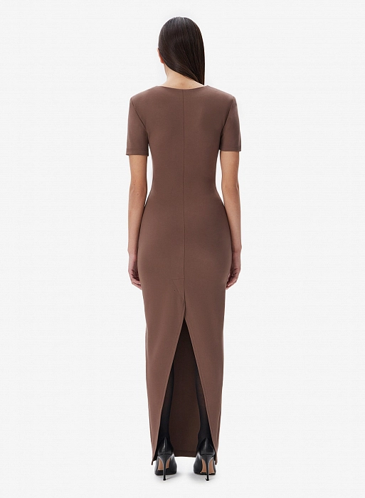 Платье FABLE NOBLE MAXI (Brown)