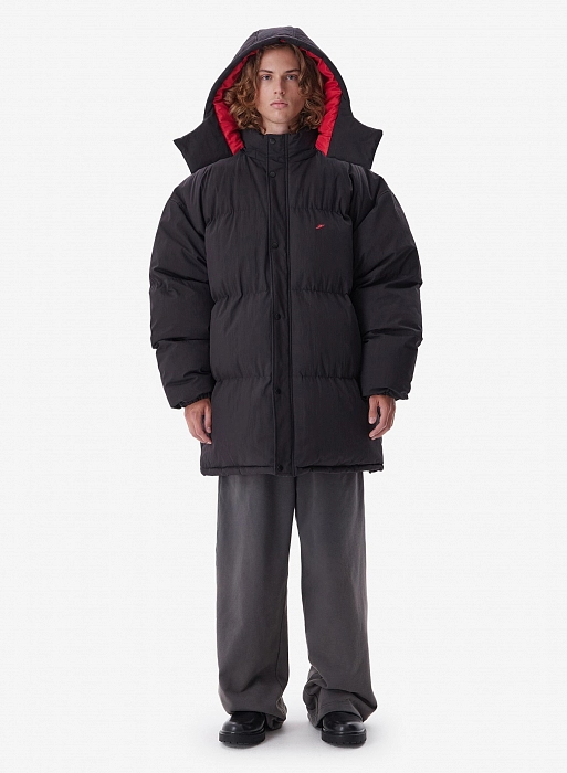 Пуховик FABLE LONG (Black)