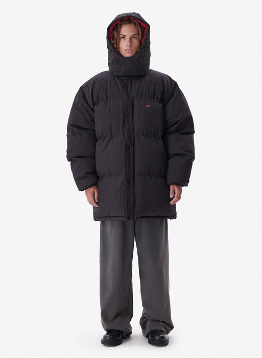 Пуховик FABLE LONG (Black)