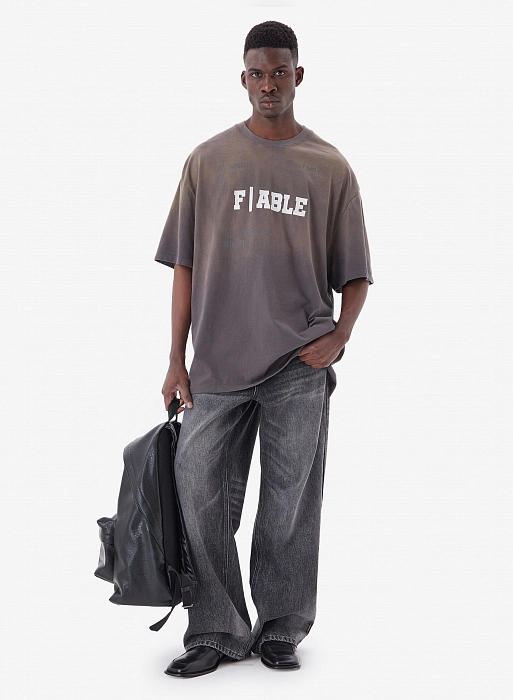 Джинсы FABLE LOOSE (Grey)