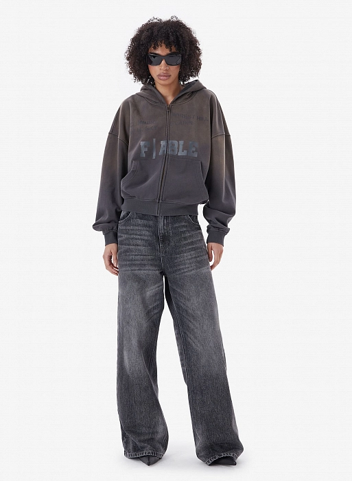 Худи zip FABLE IMMORTAL (Grey)