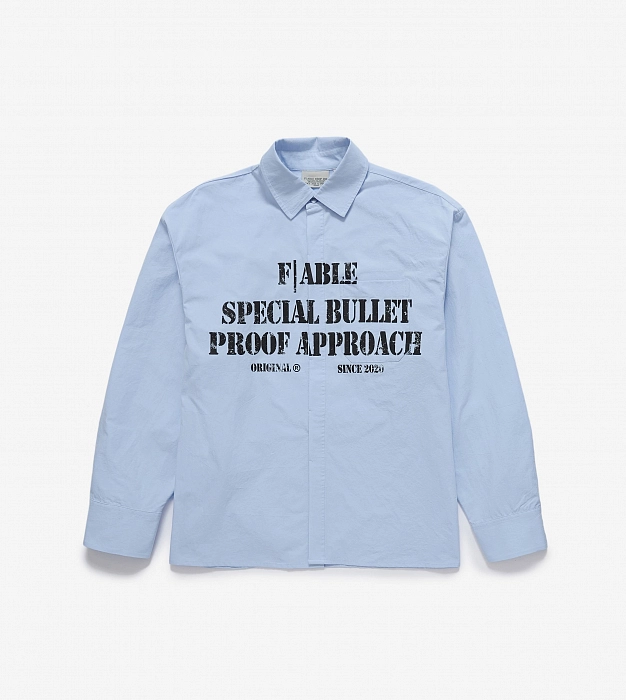 Рубашка FABLE BULLETPROOF (Blue)