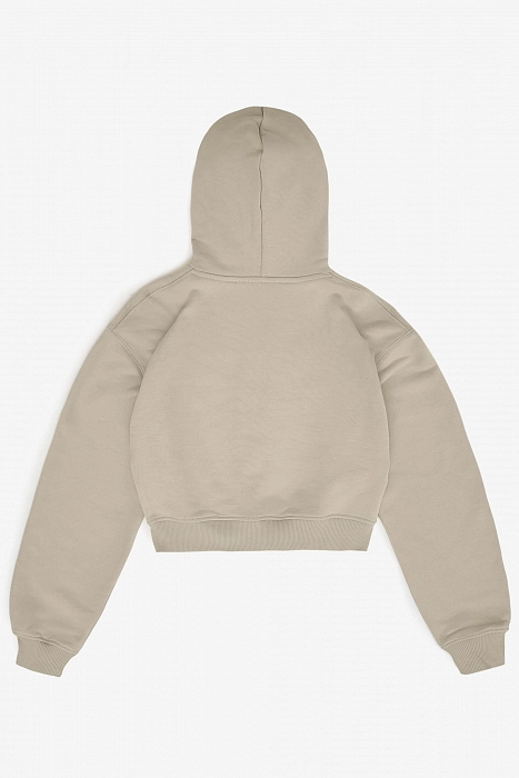 Худи zip crop FABLE UNIFORM (Beige Calf)