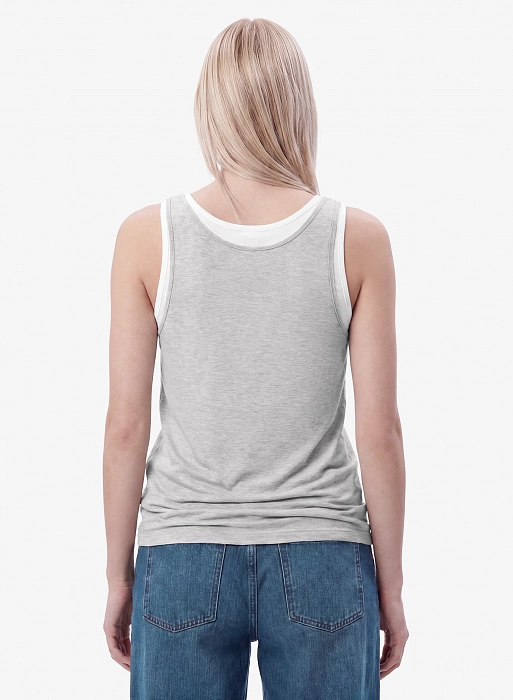 Майка FABLE DUAL (Grey Melange)