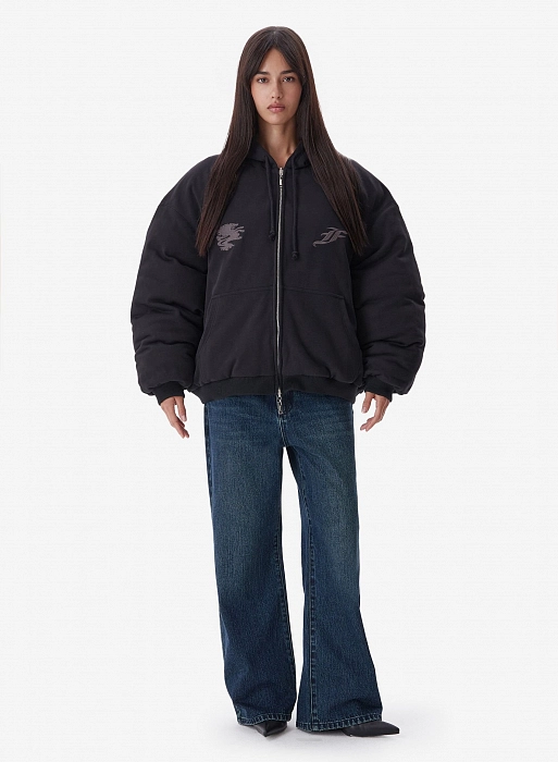 Бомбер FABLE REVERSIBLE (Black)