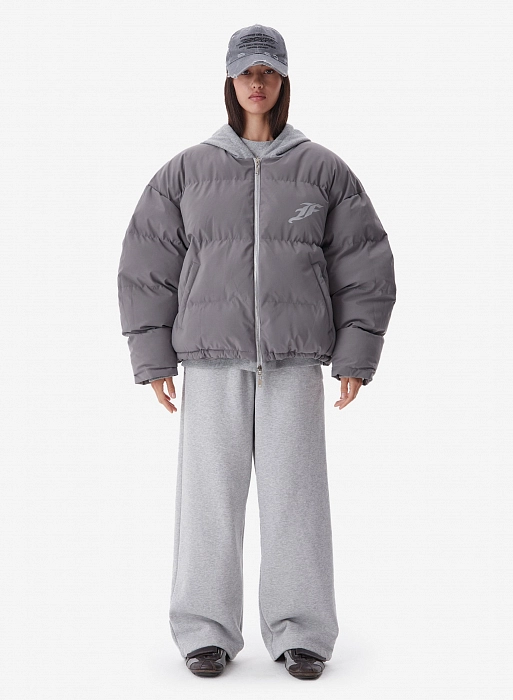 Бомбер FABLE REVERSIBLE (Grey)