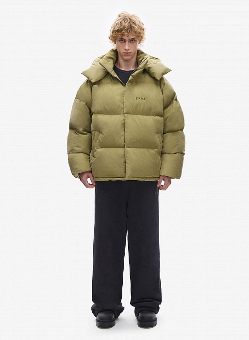 Пуховик FABLE TRACK FW2425 (Olive)