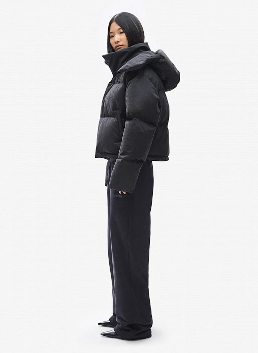 Пуховик FABLE UNIFORM CROP (Black)