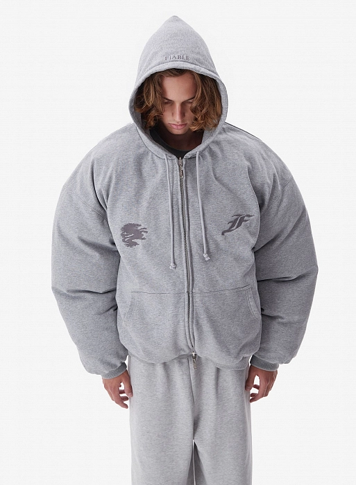 Бомбер FABLE REVERSIBLE (Grey)