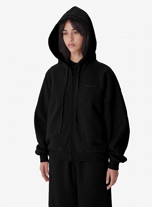 Худи zip FABLE UNIFORM (Black)