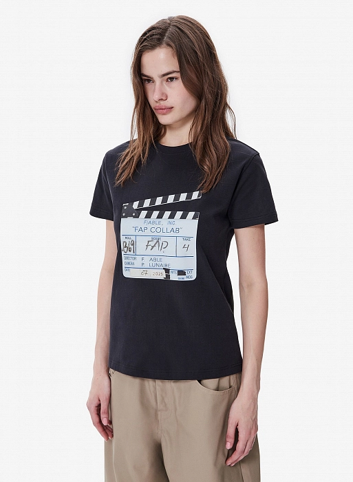 Футболка FABLE FAP COLLAB (Black)