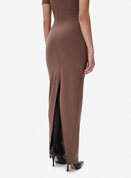 Платье FABLE NOBLE MAXI (Brown)