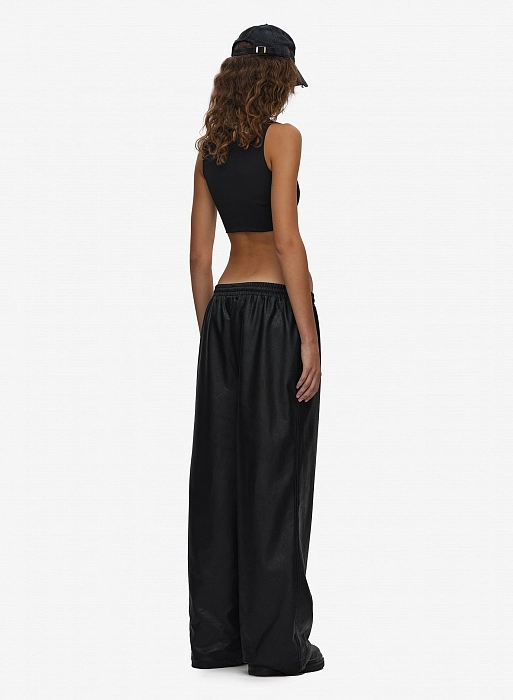 Брюки кожаные FABLE FW2425 (Black)