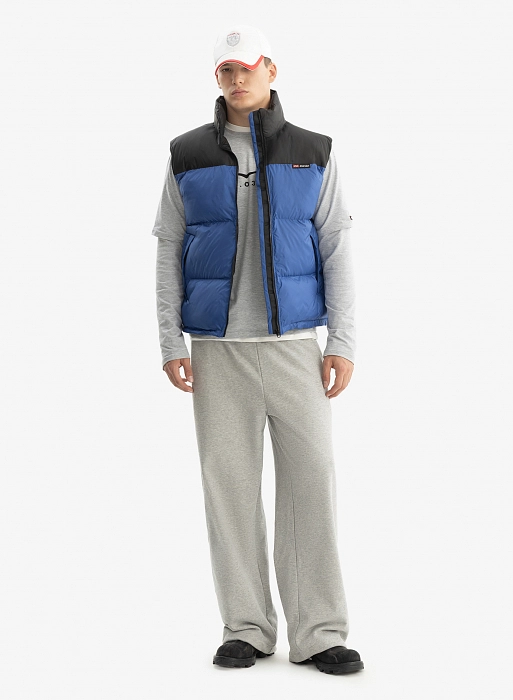 Жилет FABLE COLOUR BLOCK (Dark Blue)