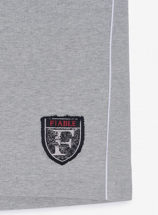 Шорты FABLE EMBLEM (Grey Melange)