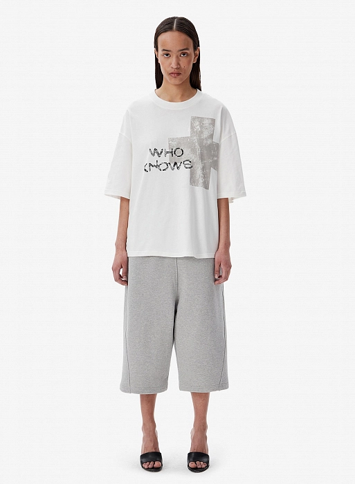 Футболка FABLE WHO KNOWS (White)