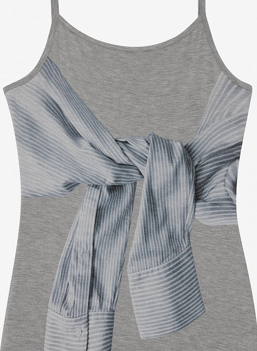 Платье FABLE ASYMMETRIC (Graphite)