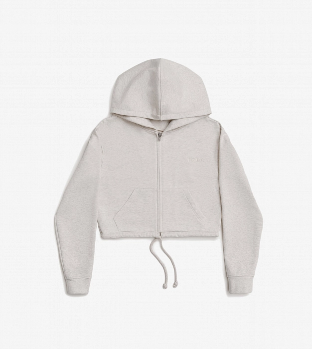 Худи zip crop FABLE ETERNAL (Grey)