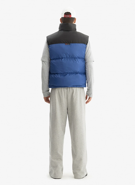 Жилет FABLE COLOUR BLOCK (Dark Blue)