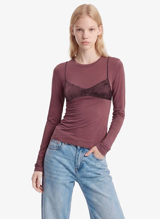 Лонгслив FABLE BRAAS (Pink)