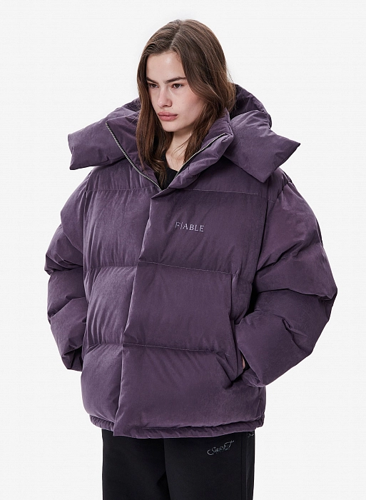 Пуховик FABLE UNIFORM (Grape)