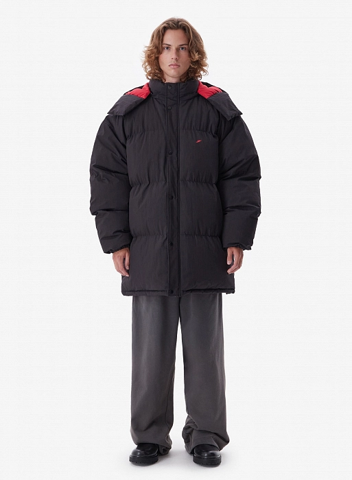 Пуховик FABLE LONG (Black)