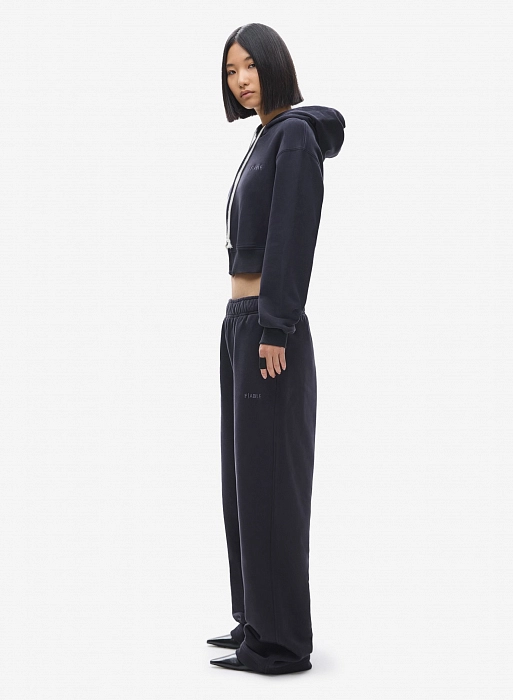Худи zip crop FABLE UNIFORM (Heavy Blue)