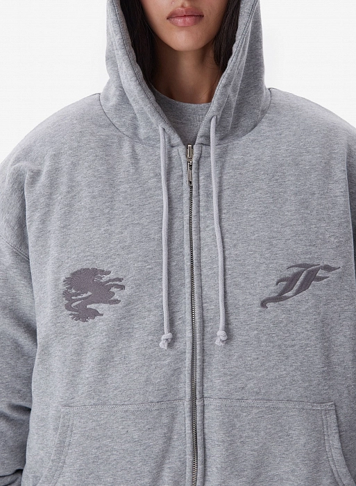 Бомбер FABLE REVERSIBLE (Grey)