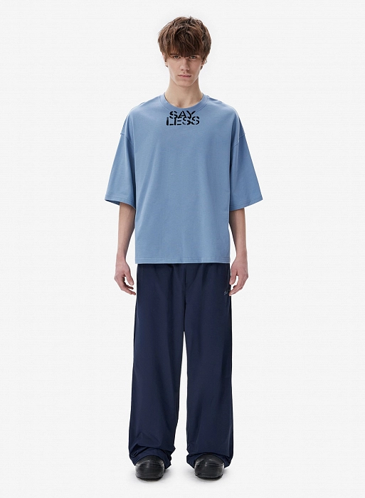Футболка FABLE SAY LESS (Blue)