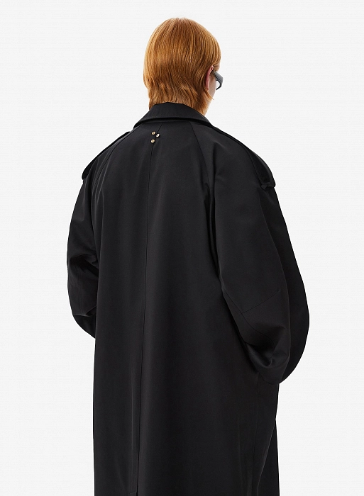 Тренч FABLE DOUBLE BREASTED (Black)