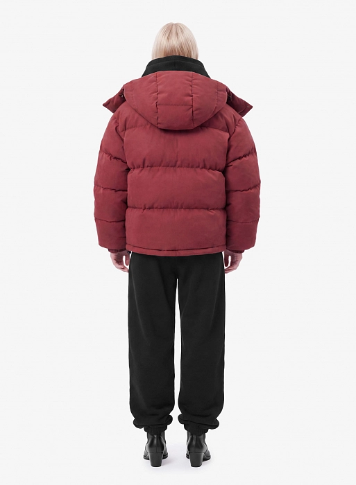 Пуховик FABLE UNIFORM (Burgundy)
